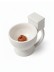 Кружка керамическая iLikeGift "Туалет", белая (14*10,5*11,5см),140мл