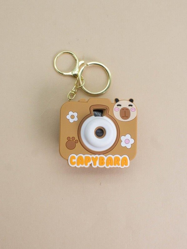 Брелок-фонарик &quot;Capycamera&quot;, orange (8х5 см) 