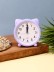 Часы-будильник "Cat ears", purple (11х10,5 см) 