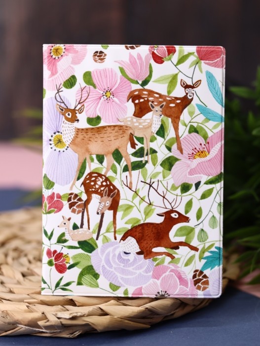 ОБЛОЖКА ДЛЯ ПАСПОРТА &quot;Pattern Purple&quot;, плотность 600 мкм 