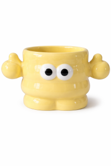 Кружка "Позитив", желтая (450 мл)