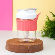 Бутылка "Light cup", 400ml (pink)