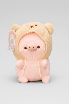 Мягкая игрушка "Pig masquerade", beige, 30 см