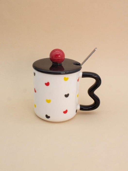 Кружка «Bright hearts», white (350 ml) 