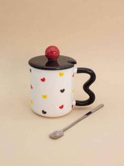 Кружка «Bright hearts», white (350 ml) 