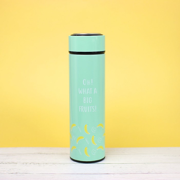 Термос &quot;What a big fruits&quot;, green (400ml) 