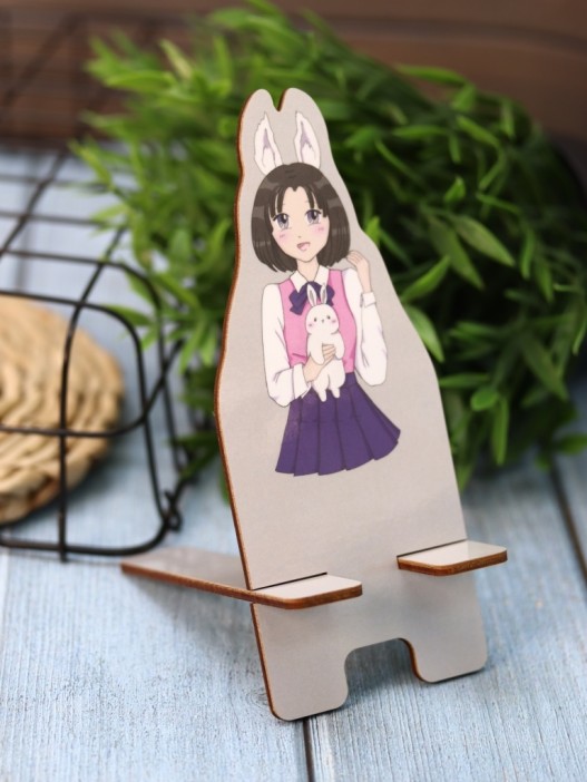 Подставка под телефон/планшет «Love bunny girl» 