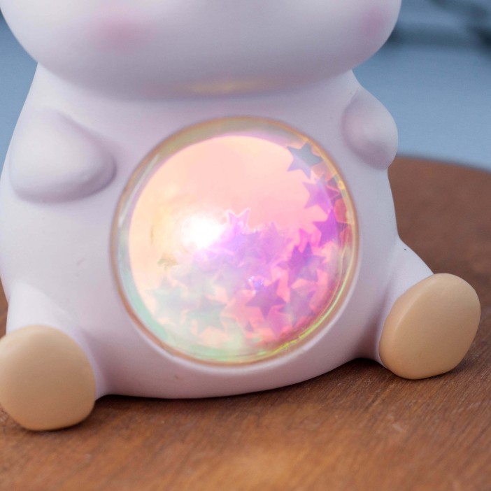 Ночник "Hare", pink 