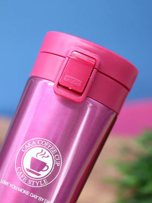 Термокружка «Love you more day by day», red (500 мл) 