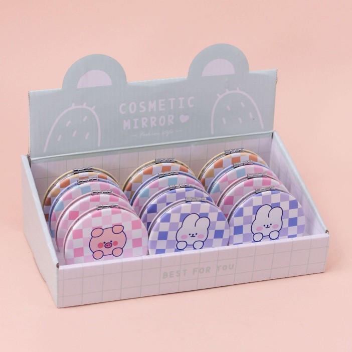 Зеркало "Good luck hare", purple 