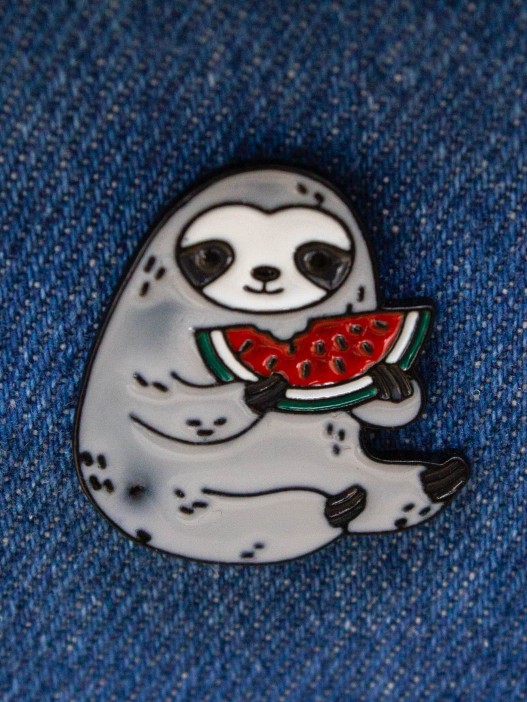 Значок металлический iLikeGift &quot;Sloth&quot; 