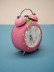 Часы-будильник «Strawberry», pink (7,5х10,5 см) 