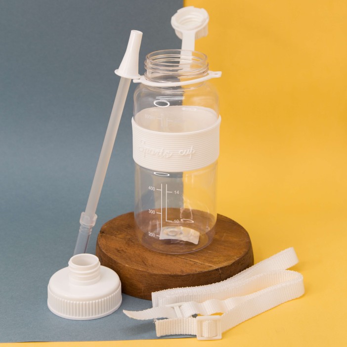 Спортивная бутылка "Sports cup", white (800ml) 