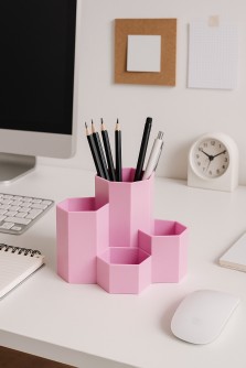 Органайзер настольный «Rectangle», pink