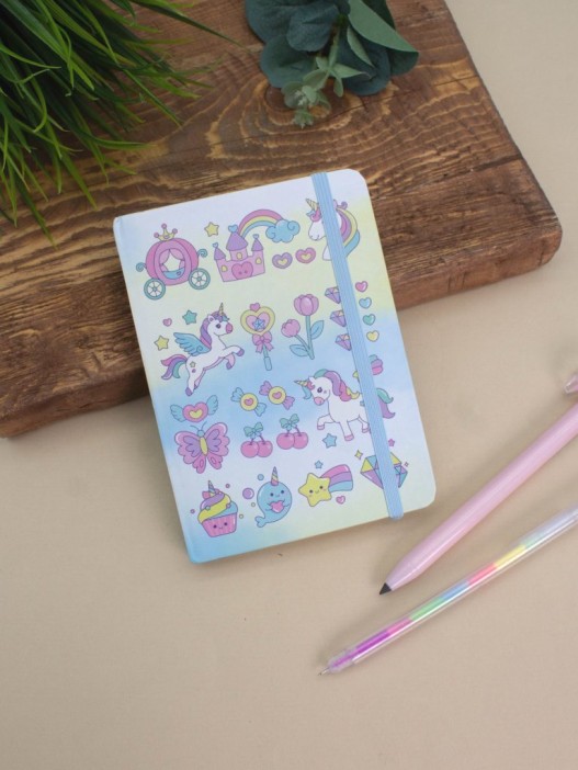 Блокнот (А5) &quot;Unicorn fairytale&quot;, yellow (14.5*21) 