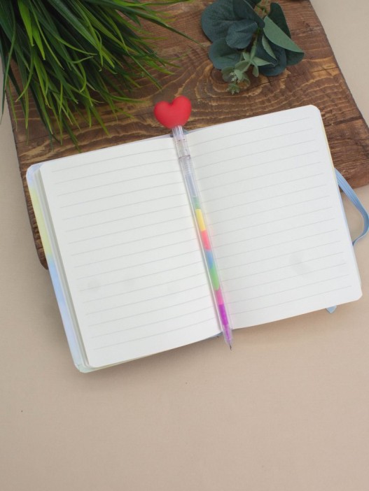 Блокнот (А5) &quot;Unicorn fairytale&quot;, yellow (14.5*21) 