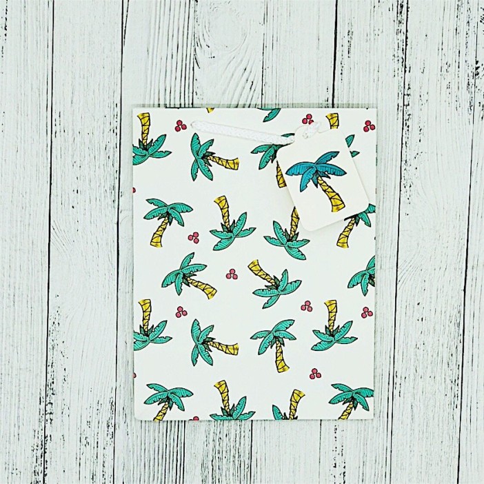 Пакет подарочный (S) "Palm" 