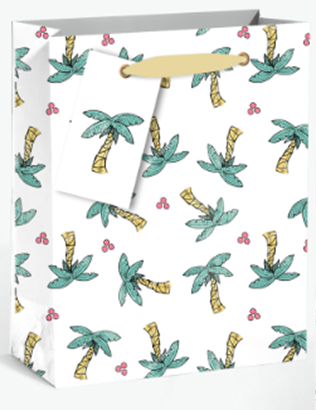 Пакет подарочный (S) "Palm" 