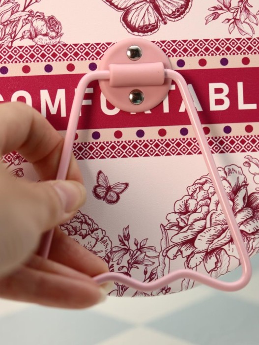 Зеркало настольное &quot;Comfortable&quot;, красное (15,5*16 см) 