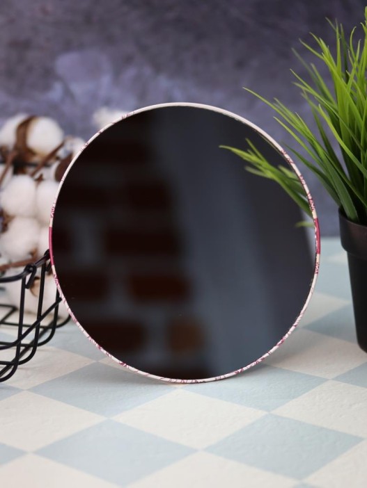 Зеркало настольное &quot;Comfortable&quot;, красное (15,5*16 см) 