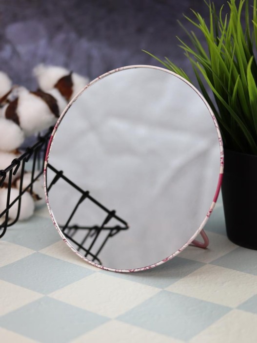 Зеркало настольное &quot;Comfortable&quot;, красное (15,5*16 см) 