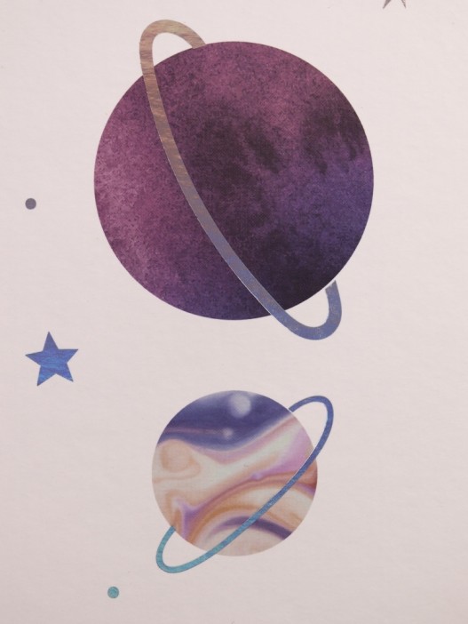 Блокнот (А5) &quot;Universe planets&quot;, white (14.5*21) 