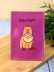 Обложка для паспорта «Capybara donut», плотность 280 мкм 
