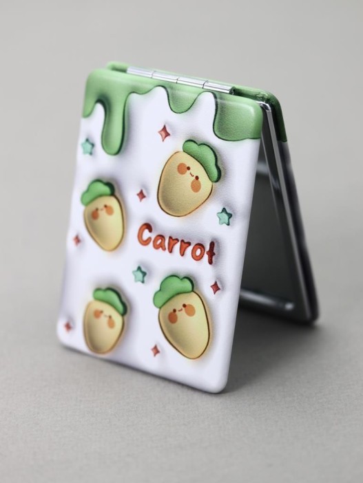Зеркало &quot;Carrot melting&quot;, yellow 