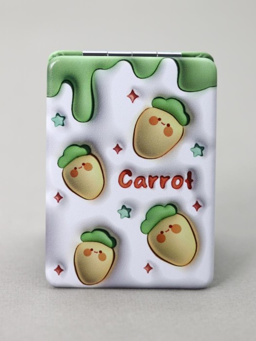 Зеркало &quot;Carrot melting&quot;, yellow 