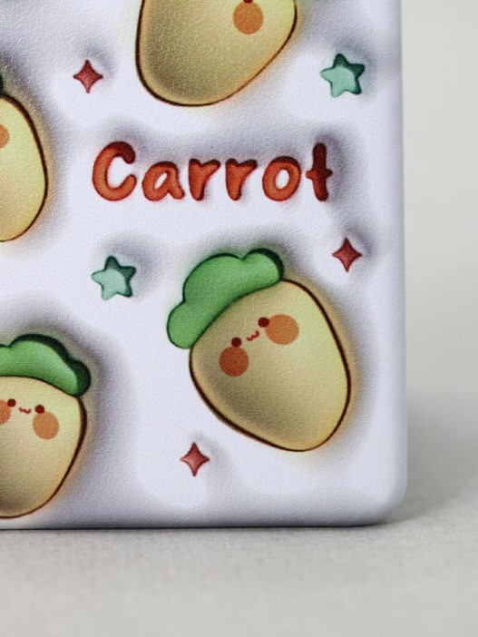 Зеркало &quot;Carrot melting&quot;, yellow 