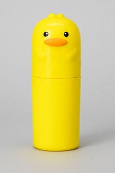 Контейнер для зубных щеток / кистей "Little duck", yellow