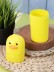 Контейнер для зубных щеток / кистей "Little duck", yellow