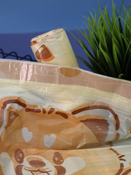 Декоративные пакеты на завязках &quot;Little raccoon&quot;, 30 шт/рулон (45*40 см) 