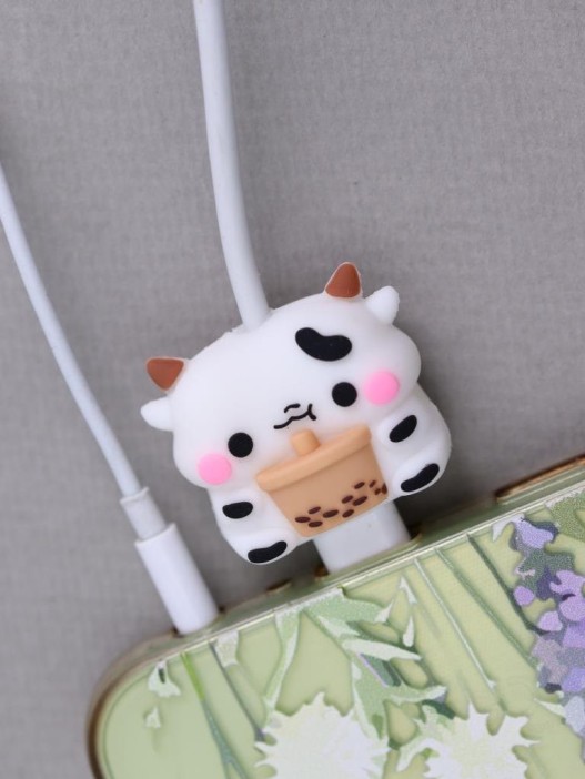 Защитная насадка для провода iLikeGift "Cow milk" 