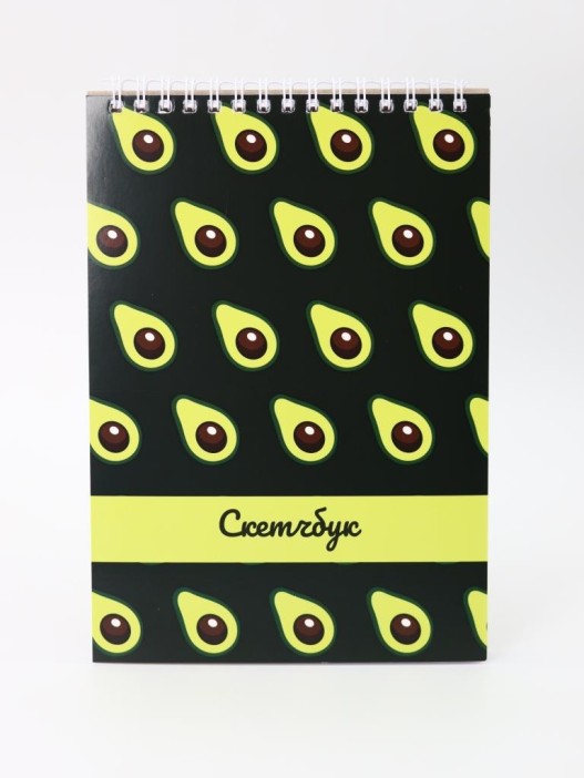 Скетчбук &quot;Many avocado&quot; 14х20 см,  плотность 100 гр 