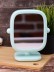 Зеркало настольное GIRLY &quot;Square mirror&quot;, green 