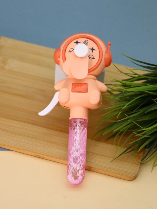 Портативный механический ручной вентилятор «Sweet astronaut», pink 