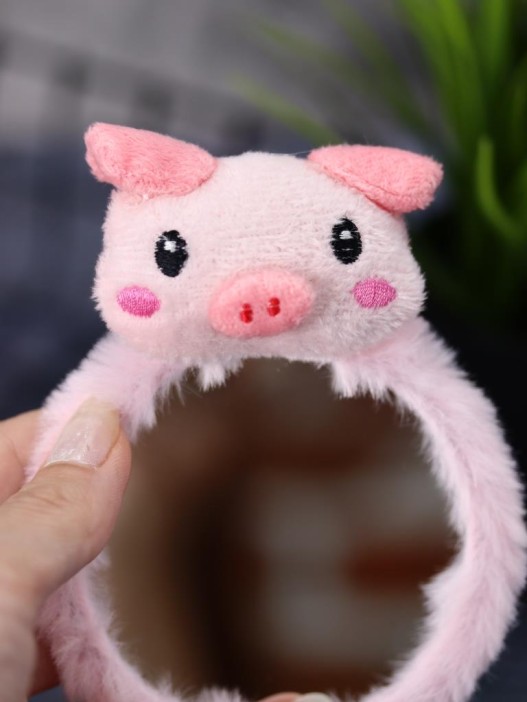 Плюшевое зеркало GIRLY &quot;Cute little pig&quot;, pink (8*11 см) 