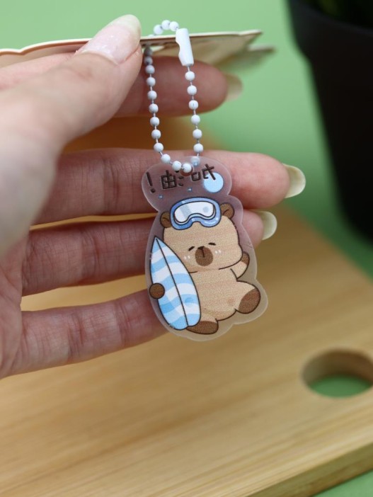 Светящаяся ручка с невидимыми чернилами &quot;Swimming capybara&quot;, white 