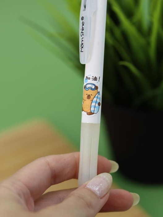 Светящаяся ручка с невидимыми чернилами &quot;Swimming capybara&quot;, white 