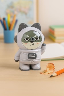 Точилка для карандашей механическая "Alertness", grey