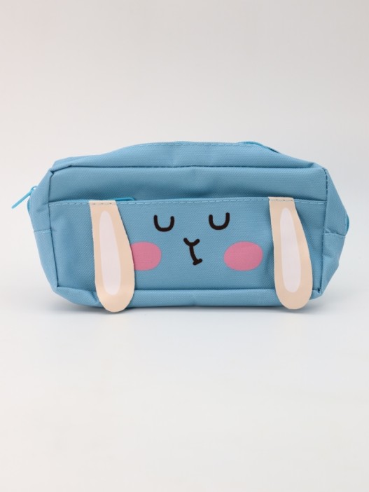 Пенал &quot;My friend bunny&quot;, blue (21.5*9.5*4.5 см) 