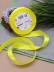 Лента для декора и подарков &quot;Ribbon of Joy&quot;, yellow (2 см*1 м) 