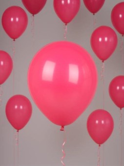 Набор воздушных шаров 10 шт. "Unified joy pack", magenta (25 см)