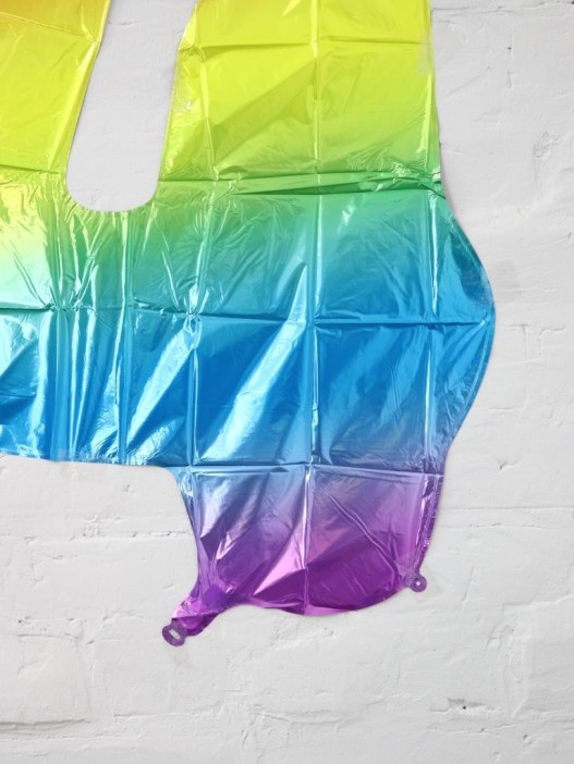 Шар фольгированный &quot;Multicolour numbers&quot; цифра 4, (80 см) 