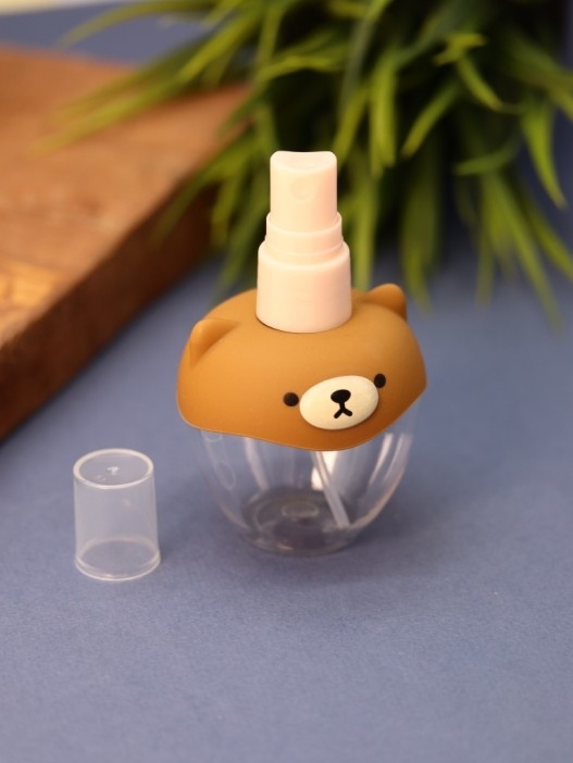 Дорожная бутылочка &quot;Pretty bear&quot;, brown (70 ml) 