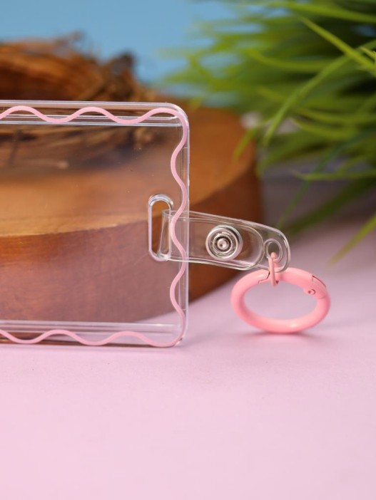 Футляр для карт "Wave outline", pink 