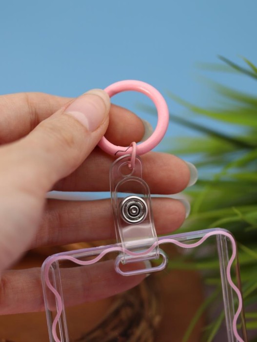 Футляр для карт "Wave outline", pink 