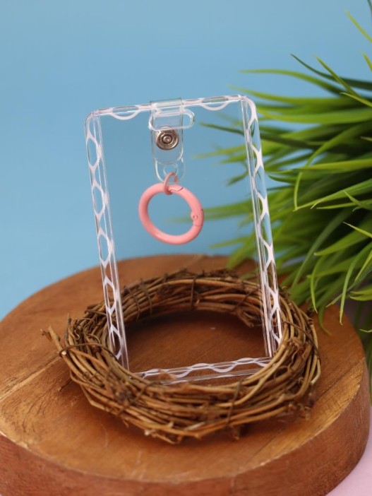 Футляр для карт "Wave outline", pink 