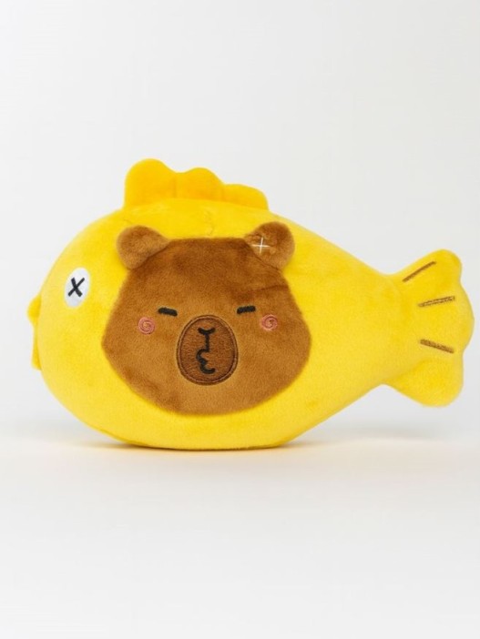 Мягкая игрушка &quot;Capybara fish&quot;, kiss, 20 см 